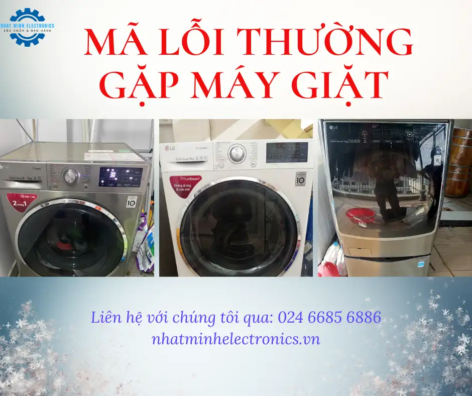 Trung Tâm Bảo Hành Sửa Chữa Máy Giặt cửa ngang, cửa đứng chính hãng Tại Hà Nội