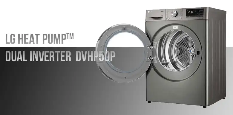 Máy sấy LG DUAL Inverter Heat Pump™ 10.5kg DVHP50P - Thiết kế sang trọng, hiện đại