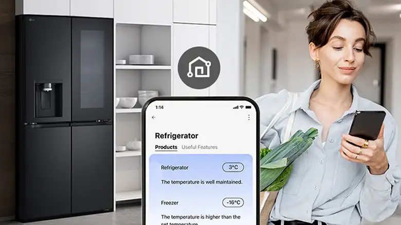 Tủ lạnh French door InstaView LG LFI50BLMAI ThinQ